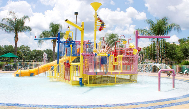 Water playground at Summer Bay Orlando