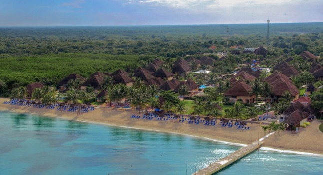 Aerial view of Allegro Cozumel Resort