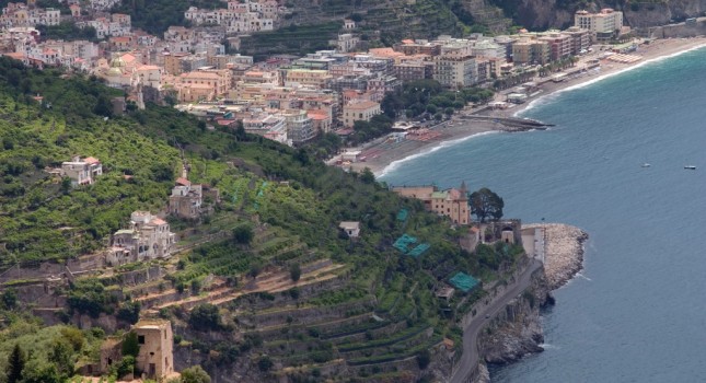 Amalfi coast view 