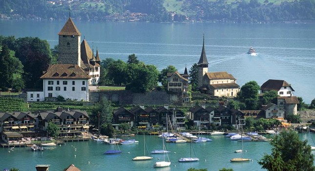 View over Lucerne in Switzerland