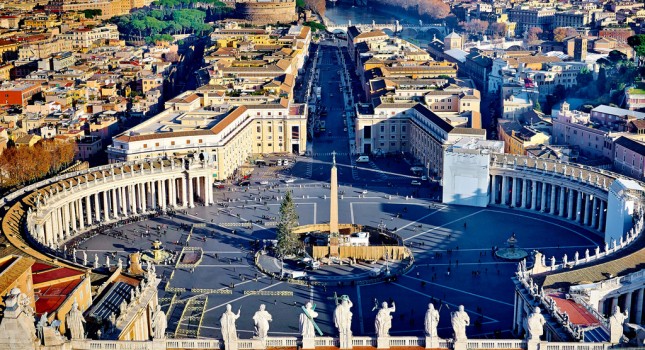 Rome view in Italy