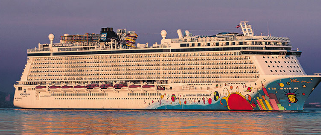 Norwegian Breakaway cruise ship