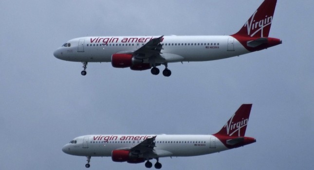 Virgin America aircrafts